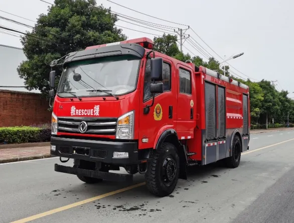 High-Performance 2.8t Water Fire Fighting Vehicle with Enhanced Technology