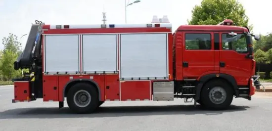 China Famous Brand HOWO 4*2 Fire Fighting Truck for Sale
