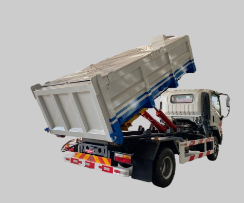 Heavy-Duty Hook-Arm Skip Loader Garbage Truck for Efficient Waste Collection