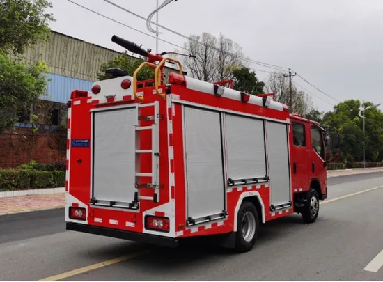 New HOWO Light Water Fire Fighting Equipment Fire Truck