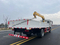 Heavy-Duty Crane Truck with 8t Crane for Efficient Construction Work and Lifting Tasks