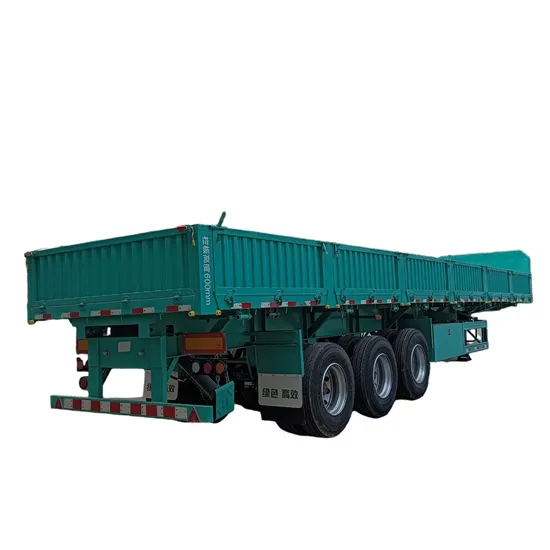 Heavy-Duty 3-Axle Semi Trailer for Efficient Cargo Transport