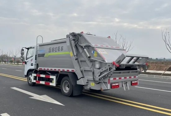 Heavy-Duty Hydraulic Garbage Compression Truck for Efficient Waste Management