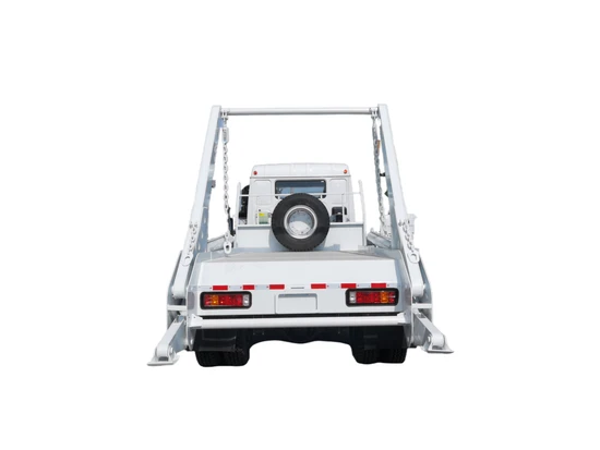 Versatile Dongfeng Tianjing Garbage Truck with Hydraulic Swing Arm