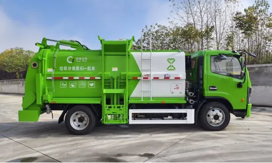 Rear Loader Waste Collect Municipal Sanitation Garbage Compactor Trucks