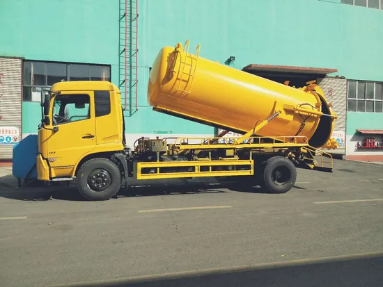 Durable Dongfeng 13cbm High Quality Sewage Vacuum Tank Truck