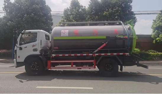 Reliable Dongfeng5000L-7000L Sewage Disposal Truck for Efficient Waste Management