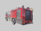 Dongfeng Double Row Fire Fighting Truck with Aluminum Alloy Water Tank