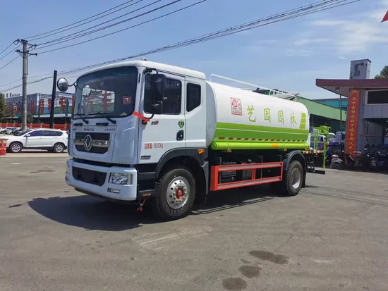 Durable 12-15cbm Water Tank Truck for Reliable Water Transport