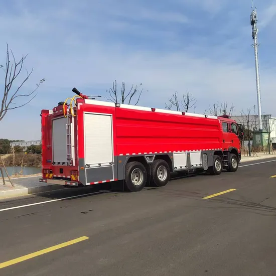 Sinotruk HOWO Heavy Duty Fire Fighting Foam Fire Truck Rescue Truck for Sale