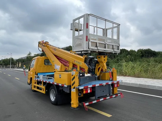 Jmc Chassis 23m Aerial Platform with 16m Specification by Zhongjie