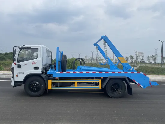 Innovative Dongfeng Tianjing Swing Arm Garbage Truck for Waste Management