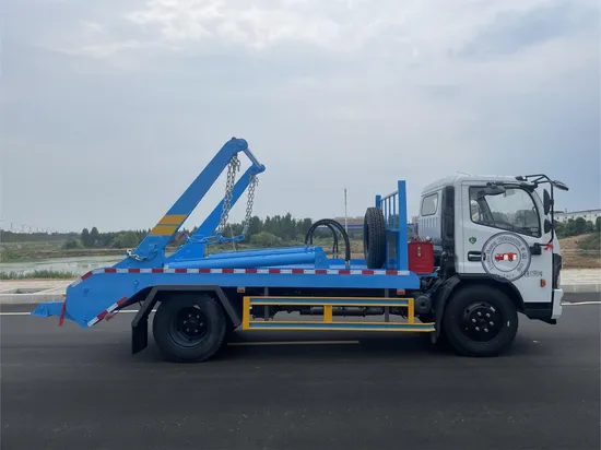 Efficient Dongfeng Skip Loader Garbage Truck Collection Swing Arm Waste Truck