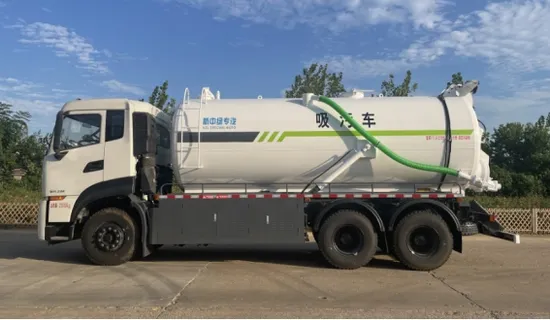 Powerful Sewage Suction Vacuum Truck with 15cbm Capacity From China
