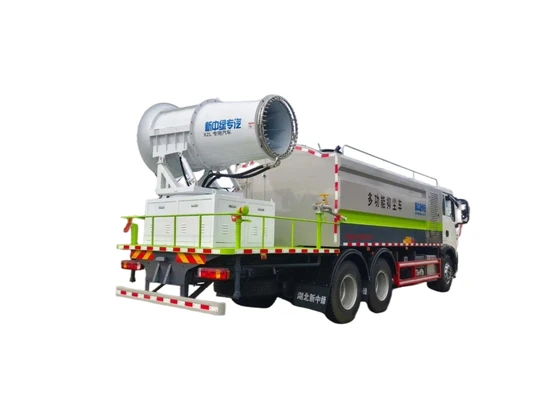 High-Performance Water Tank Truck with 80m Fog Cannon Technology