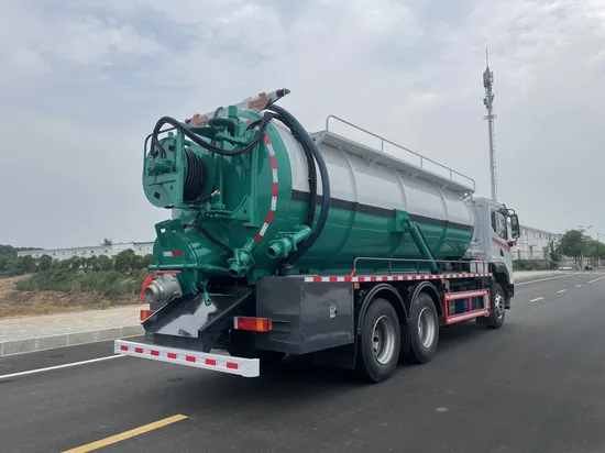 China Advanced Large Capacity Sewer Vacuum Truck for Sale
