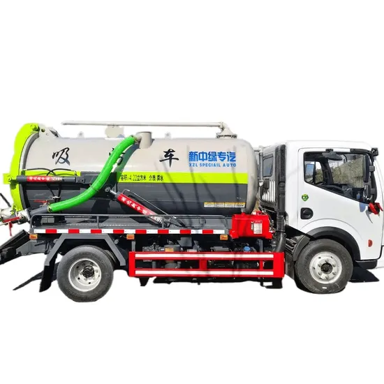 Efficient Fecal Suction Truck with Advanced Features for Heavy Loads
