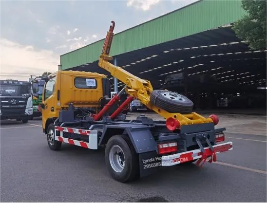 Robust Durable Skip Loader Garbage Truck for Efficient Waste Collection Services