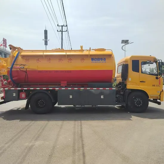High Efficiency Vacuum Truck for Sewage Waste Collection