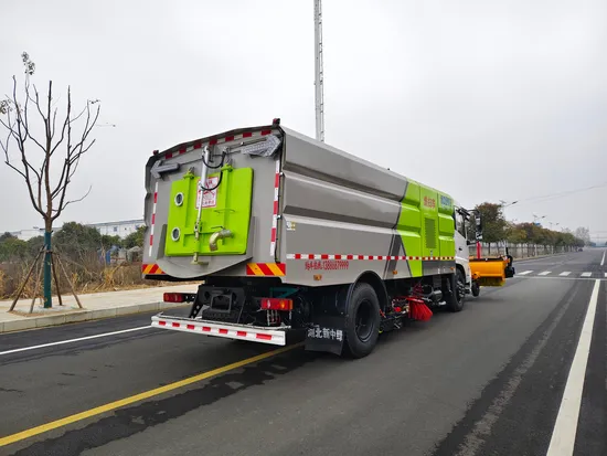 Robust Road Sweeper Truck with Powerful Performance for Urban Areas
