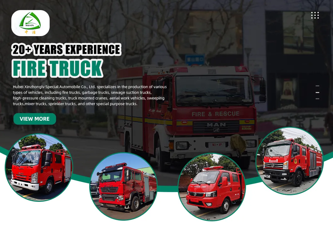 Sinotruk Isuzuu Fire Truck for Emergency Rescue Operations in China