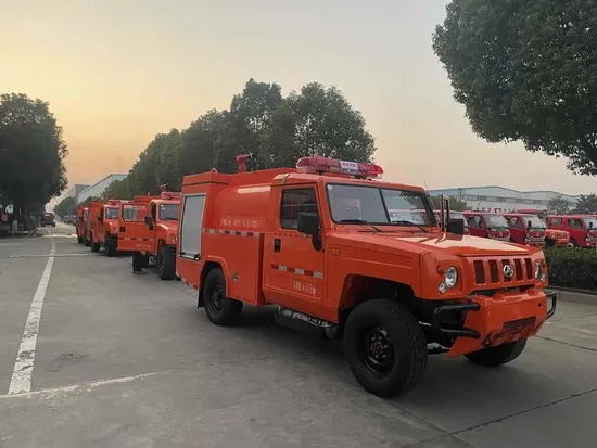 Reliable Isuzuu Mini Firefighting Vehicle for Efficient Firefighting Operations