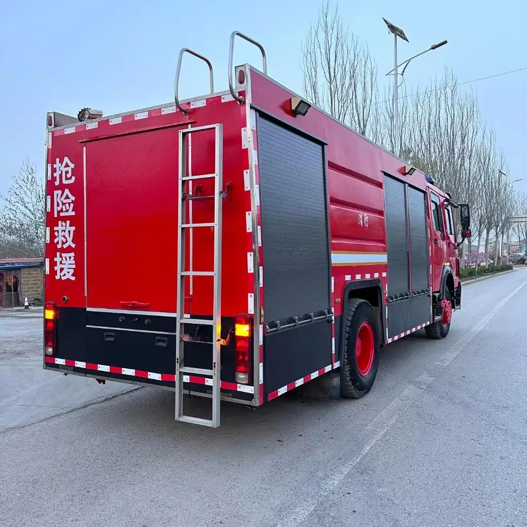 HOWO Sinotruck Heavy-Duty Water Fire Fighting Rescue Truck for Sale
