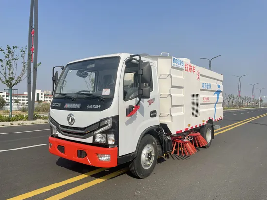 Efficient Street Sweeper Truck with 2cbm Water Tank and 3.5cbm Dust Tank Capacity