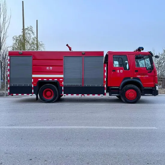 Sinotruk HOWO Heavy Duty Fire Truck for Emergency Rescue Operations