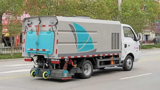 Durable Heavy-Duty Street Sweeper Truck with 7cbm Water Tank Capacity