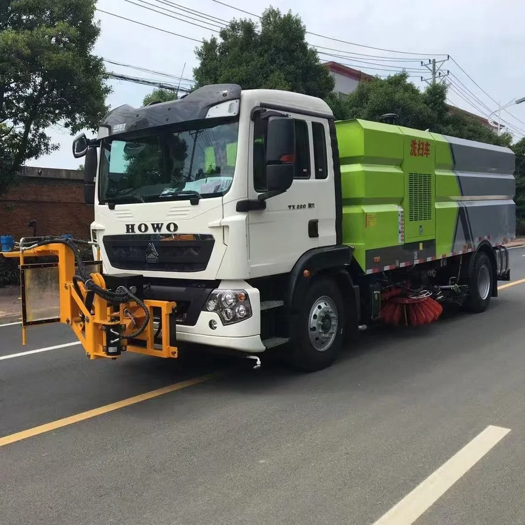 Industrial Heavy-Duty Road Sweeper Truck for Urban Cleanliness