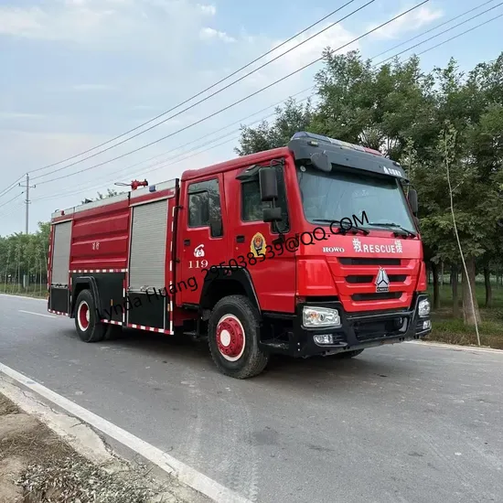 High-Performance HOWO Fire Truck for Rapid Emergency Response