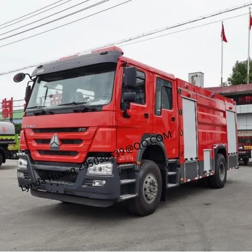 High-Performance HOWO Fire Truck for Rapid Emergency Response