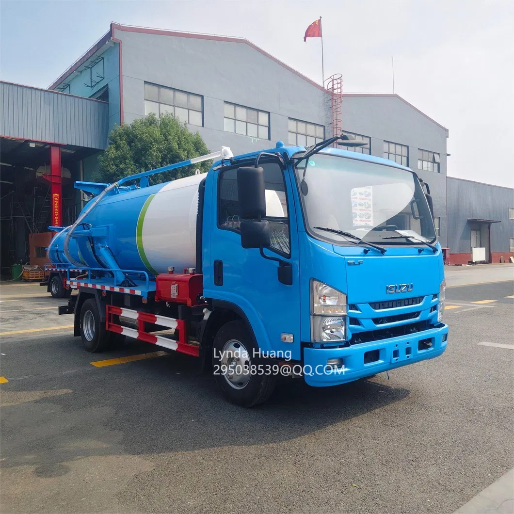 Heavy-Duty Industrial Vacuum Truck with 12000 Gvw Capacity