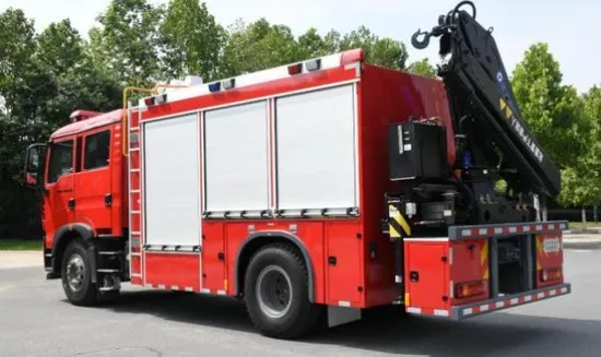 China Famous Brand HOWO 4*2 Fire Fighting Truck for Sale