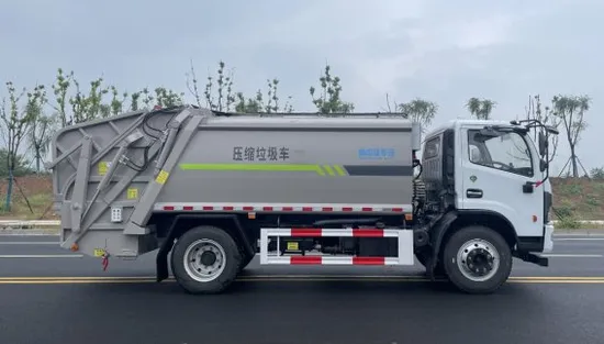 Garbage Compactor Truck Small Compression Garbage Truck Refuse Trashcollection Vehicle