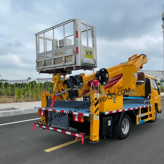 Jmc 23m Aerial Platform Truck Hydraulic Lift Truck for Safe Elevation Use
