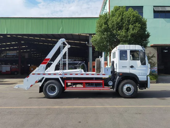 HOWO Advanced Garbage Collector Hydraulic Swing Arm Garbage Truck Skip Loader Garbage Truck