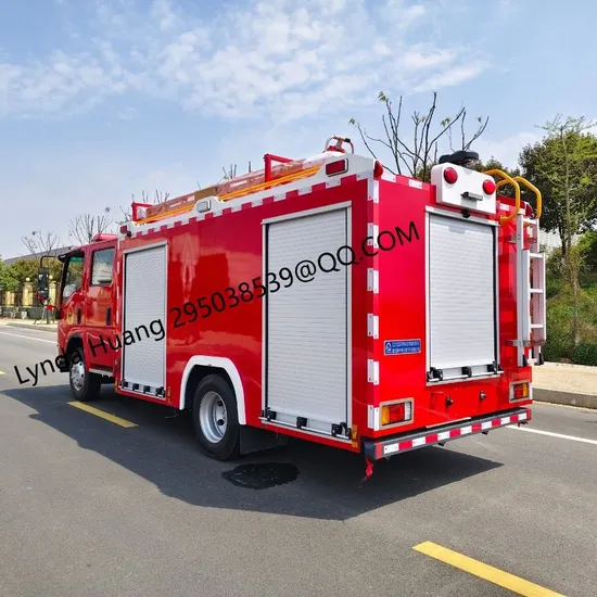 Issszu Fire Truck Diesel Emergency Rescue Fire Truck China Fire Fighting Truck