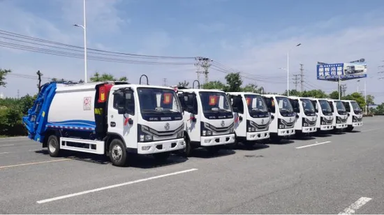 Heavy-Duty Collector Vehicle for Left and Right Drive Waste Management