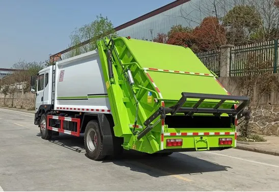 Compressed Rubbish Truck High Efficiency Special Garbage Vehicle