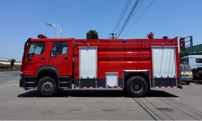 Advanced Forest Fire Fighting Foam Water Tank Truck
