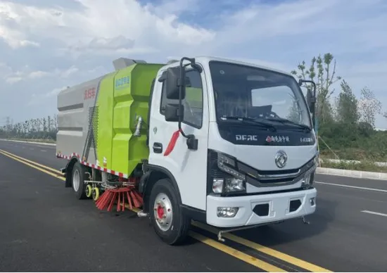 Road Sweeper Truck for Factory Parks with Core Motor Pump Engine