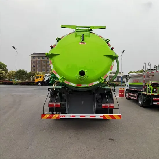 Reliable High Performance Sewage Suction and Jetting Vehicle