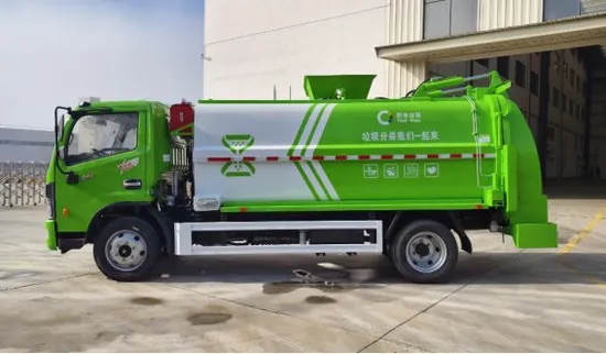 Rear Loader Waste Collect Municipal Sanitation Garbage Compactor Trucks