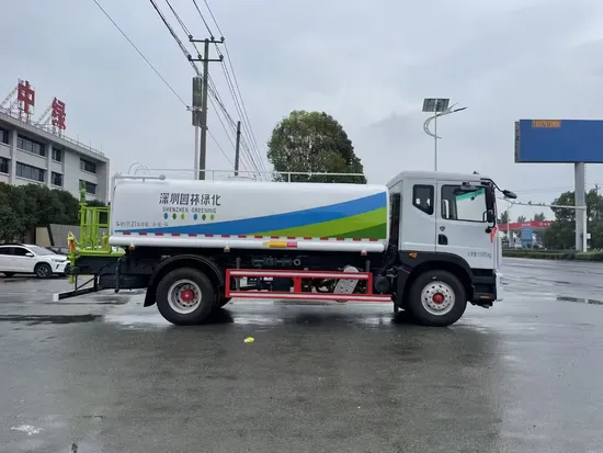 Durable 12-15cbm Water Tank Truck for Efficient Water Transport