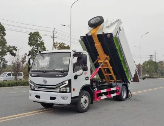 Efficient Roll-off Garbage Truck with 5000L Capacity for Durable Waste