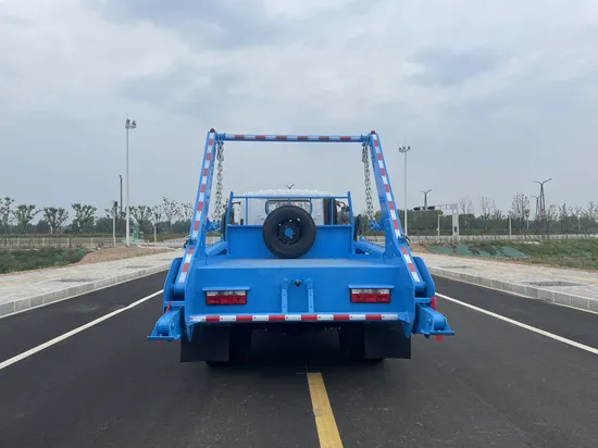 Innovative Dongfeng Tianjing Swing Arm Garbage Truck for Waste Management