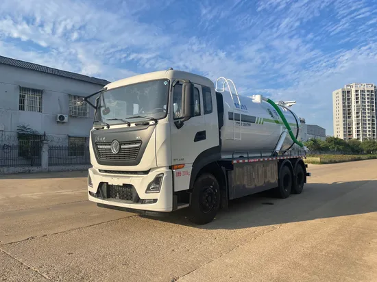 Commercial Heavy-Duty Sewage Suction Truck by Zhongjie, 13cbm Capacity