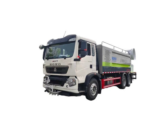 High-Performance Water Tank Truck with 80m Fog Cannon Technology